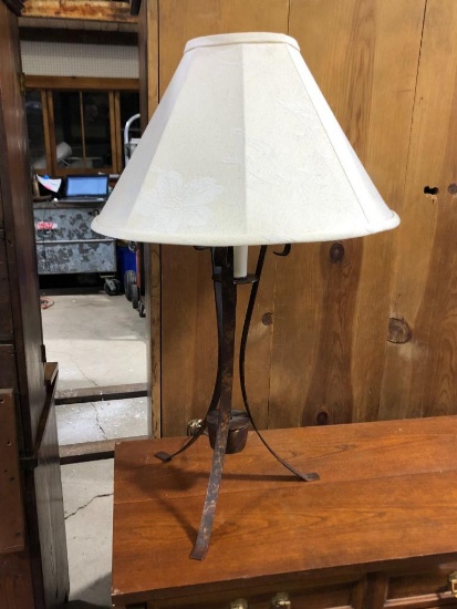 J.P. Metal Table Lamp 29"h