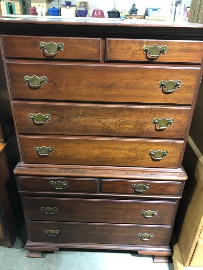 Cherry Chest of Drawers 2 Over 3 X 2 Over 2