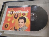 Framed Elvis Presley Autographed Album 