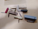 (5) Collectible Pocket Knives