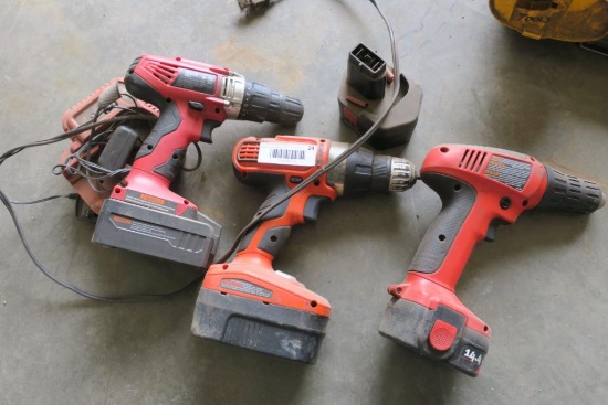 Black And Decker Skill Hyper Tough Drill Battery Charger Lot