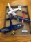 (3) Model Diecast Airplanes