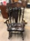 S. Bent & Brothers Gardner, Mass Colonial Style Rocking Chair