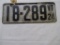 1924 Vermont License Plate 18-289