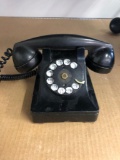 Northern Electric Bakelite Rotary Desk Phone