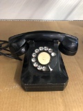 Stromberg-Carlson 1243 Black Metal Rotary Dial Phone
