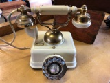 French Style Desk Top Rotary Dial Telephone