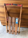 Vintage Metal Runner Sled 28