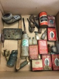 Collectible Tobacco Tins, Pipes, Buick Taillight, Etc.