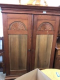 Antique Wood Armoire