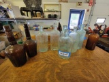 (10) Vintage & Collectible Glass Bottles