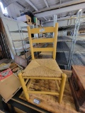 Cottage Ladder Back Chair W/ Cane Seat