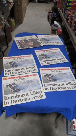 (5) The State Newspapers Special Dale Earnhardt Editions