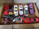 (11) 1:18 Scale Diecast Funny & Dirt Track Cars