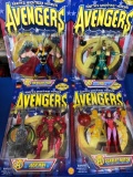 (4) Avengers Collector Edition Figures