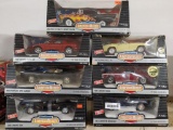 (7) 1:18 Scale Ertl American Muscle Diecast Collectible Street Cast
