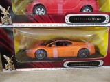 (3) 1:18 Scale Road Signature Diecast Collectible Cars