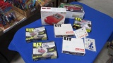 (7) Plastic Vehicle Models & (3) Revell Diecast Cars 1:18 Scale