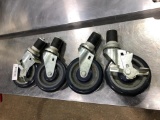 Set of 4 Industrial Casters 5