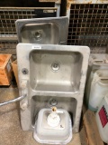 (3) Stainless Steel Sinks