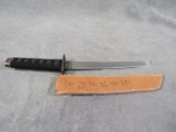 Steel Warrior Tanto Fixed Blade Knife