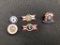 (5) Vintage Pins