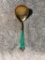 Norwegian Gold Wash Enamel Sterling Silver Spoon