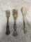 (3) Assorted Sterling Silver Flatware Items