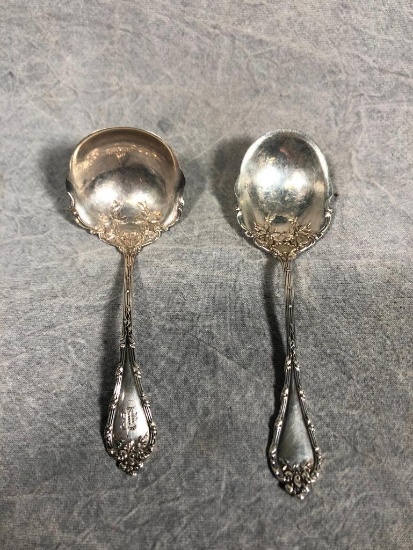 (2) Durgin "Madame Royale" Sterling Silver Serving Pieces