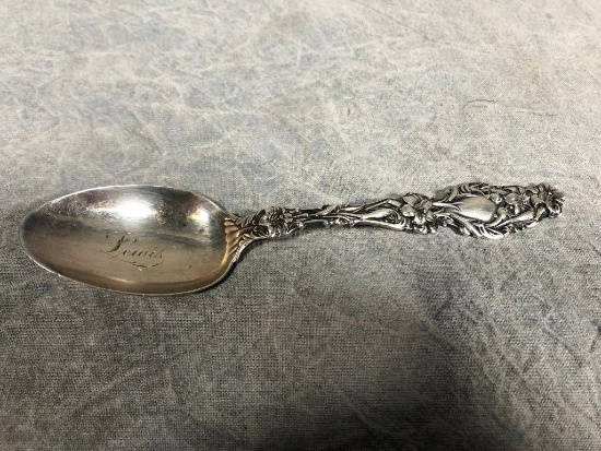 Whiting "Lily" Sterling Silver Teaspoon