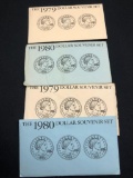 (4) U.S. Dollar Souvenir Sets