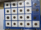 (180) Indian Head Cents in binder