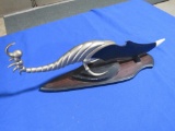 Scorpion Fantasy Knife with display stand