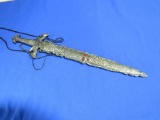 Dragon Hilt Fantasy Sword with ornate scabbard