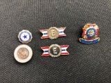 (5) Vintage Pins