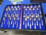 (34) Pc. Silver Plate Presidential Spoon Collection