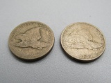 (2) Flying Eagle Cents