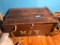 Wood Horse Tack Trunk with Halters