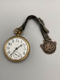 Waltham Gold Filled Pocket Watch with REO Fob
