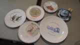 (5) Vermont Collectible Plates