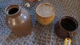 (3) Earth & Ware Vessels