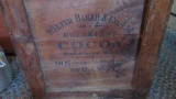 Wood Walter Baker Co. Cocoa Box