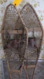 Pair of Antique Gutt Snowshoes 51