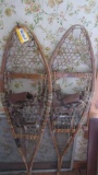 Pair of Antique Gutt Snowshoes 50