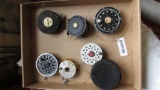 (3) Fly Fishing Reels & (3) Replacement Cartridges