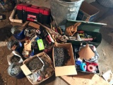 Asst. Fasteners, Hand Tool, Steel Box, Etc