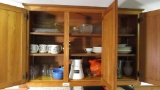 Contents of Upper Kitchen Cabinets
