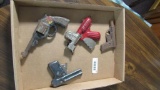 (4) Tin Toy Guns