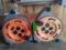 (3) Extension Cord Reels w/ Extension Cord
