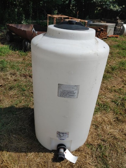 65 Gallon Poly Storage Tank